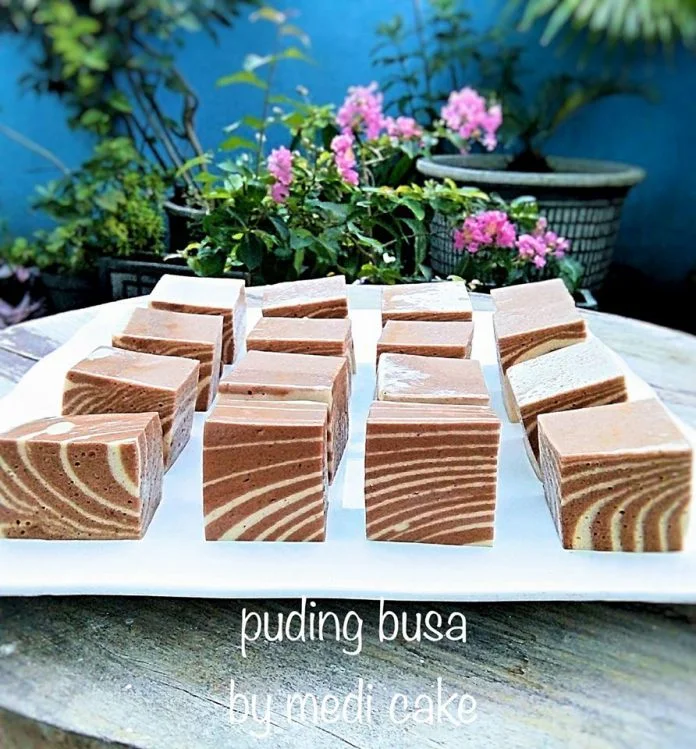 Puding busa Mocca Caramelo by Maida Puspa Dahlan