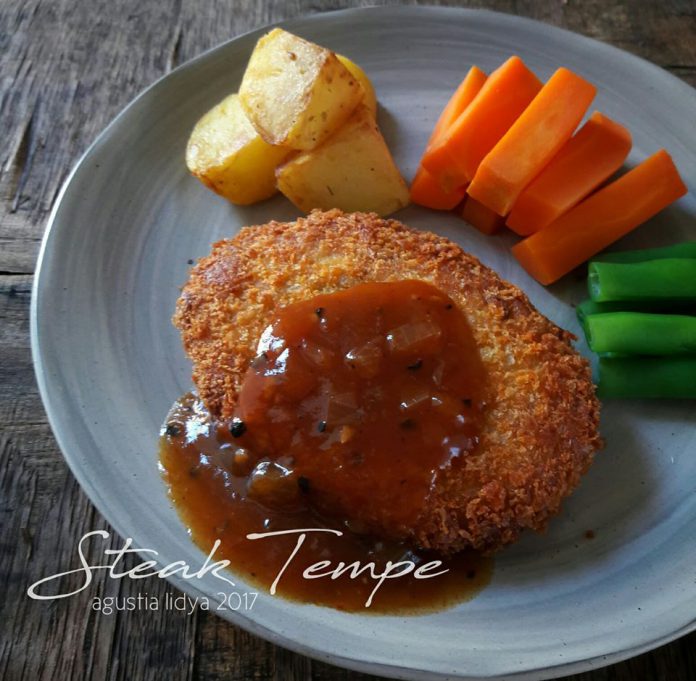 Steak Tempe by Agustia Lidya Ningsih Steak Tempe by Agustia Lidya Ningsih