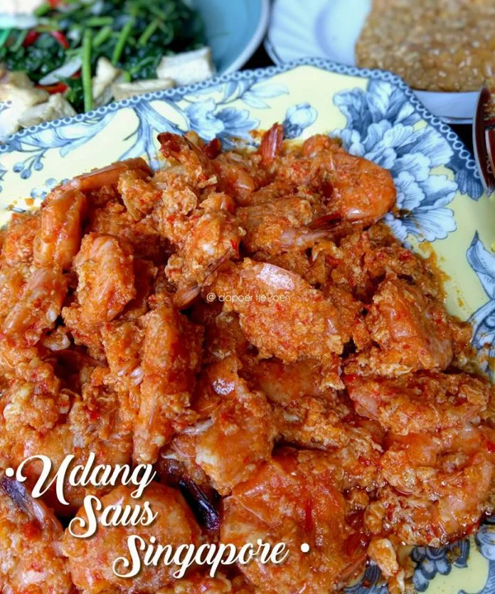 Udang Saus Singapore by Bernice Vania Cleveransa Udang Saus Singapore by Bernice Vania Cleveransa