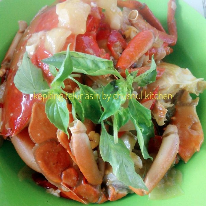 resep Kepiting Telur Asin by Chusnul Yah BulBul resep Kepiting Telur Asin by Chusnul Yah BulBul