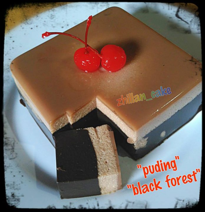 Black Forest Pudding by Rina Zhillan Black Forest Pudding by Rina Zhillan