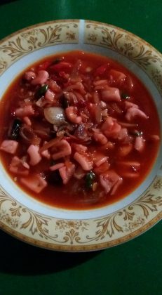 Cumi Saus Padang by Adisti Apriliana Kamaruddin