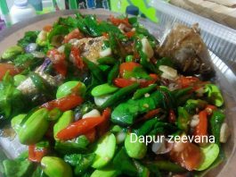 Ikan Peda Tumis Daun Melinjo by Zeevana