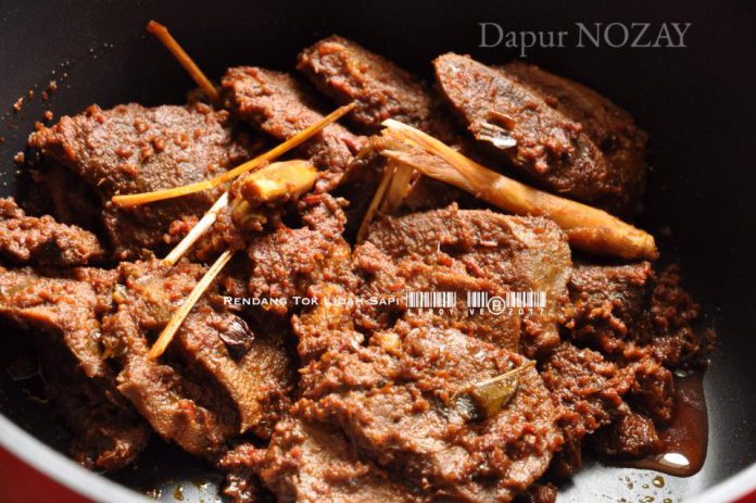 Rendang Tok Lidah Sapi by Vetrarini Leroy