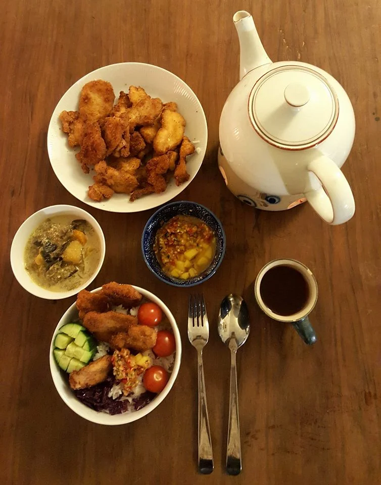ayam panko & saus mangga