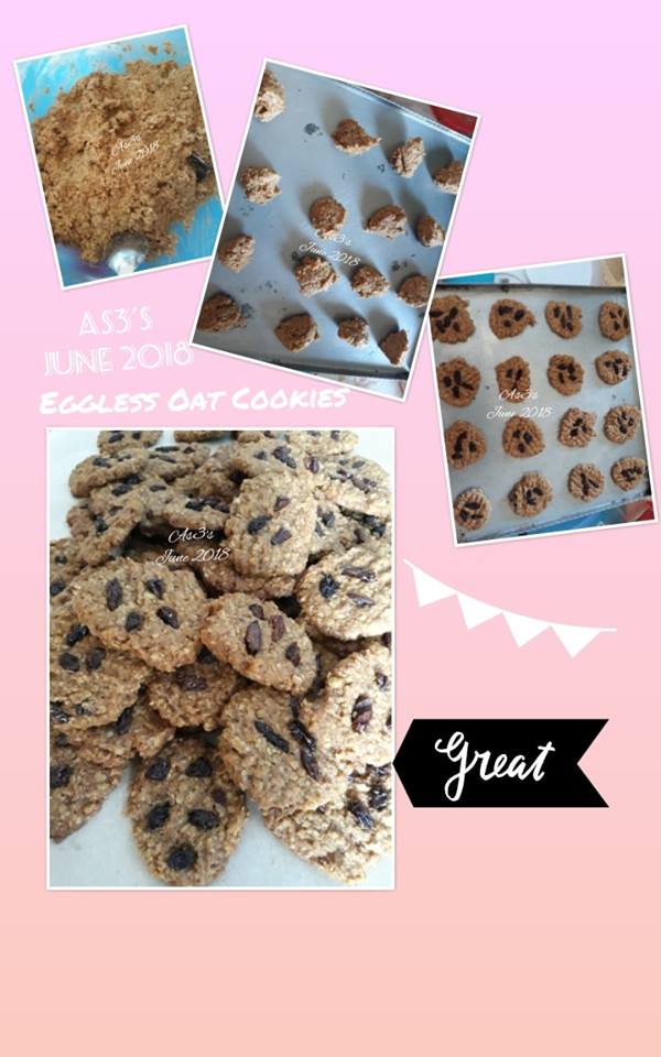 Eggless Oat Cookies by Astri Nur Fitriyani - langsungenak.com