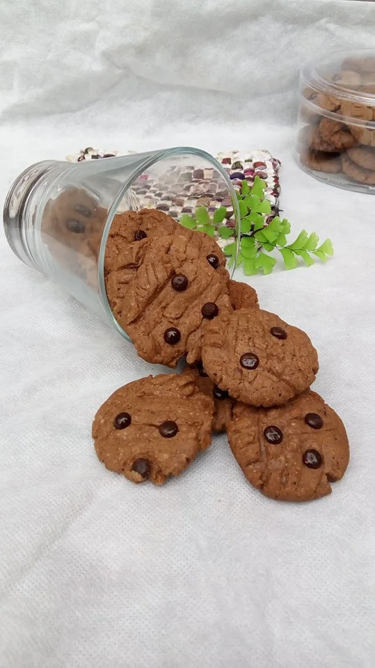 Double Choco Cookies by Nisa Dapurvenus Double Choco Cookies by Nisa Dapurvenus