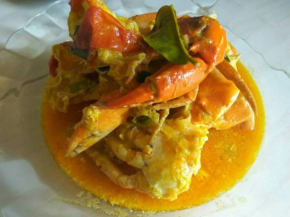 kepiting kuah santan