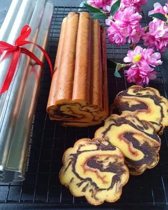Marmer Roll Cake Sakura by Vita Lim