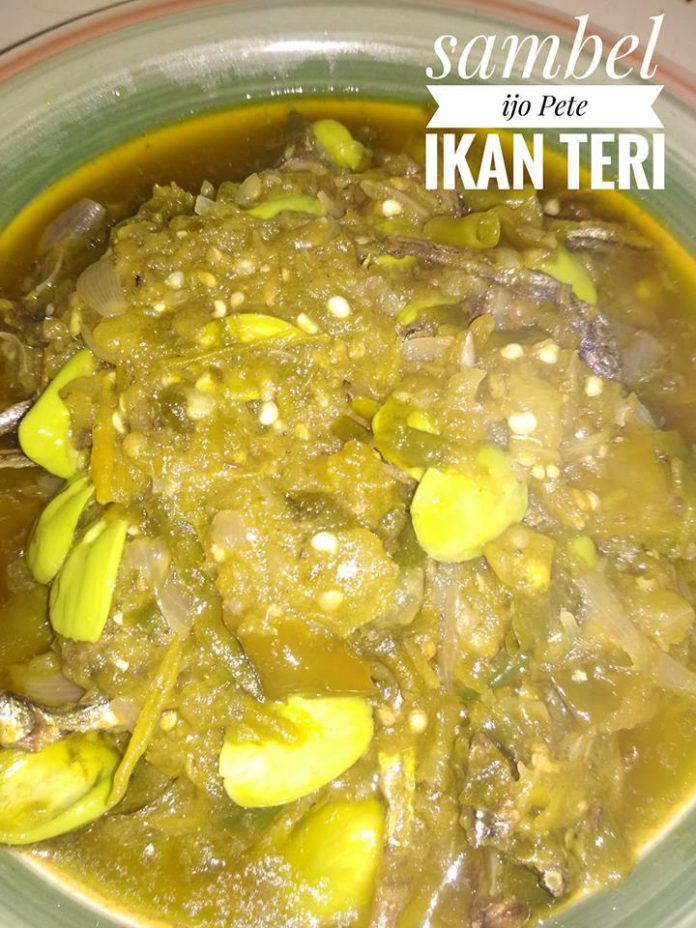Sambel Ijo Pete Ikan Teri by Dessy Cendrakasih