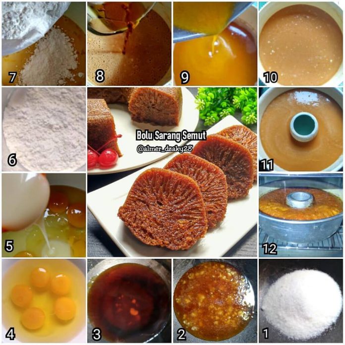 bolu sarang semut by setya wati Resep Bolu Sarang Semut by Setya Wati