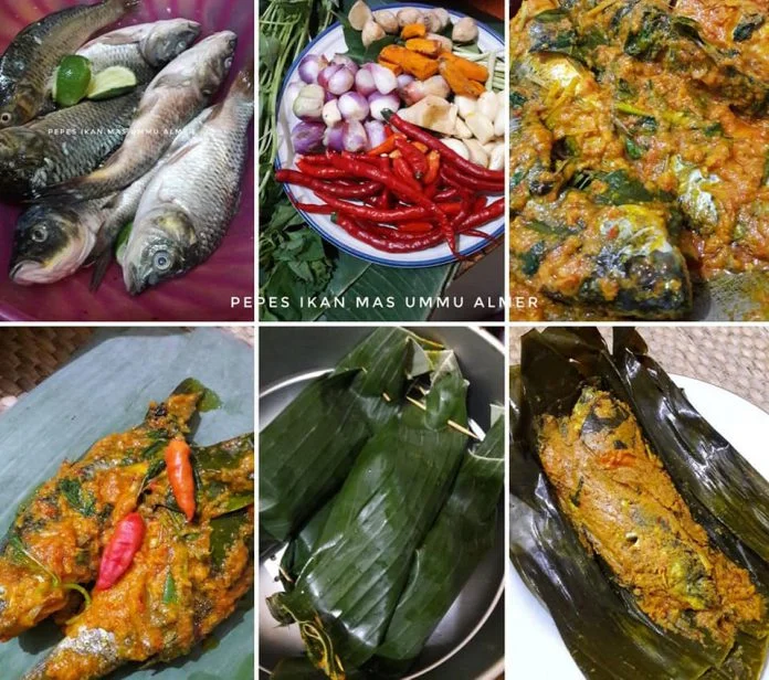 Pepes Ikan Mas by Ummu Almer