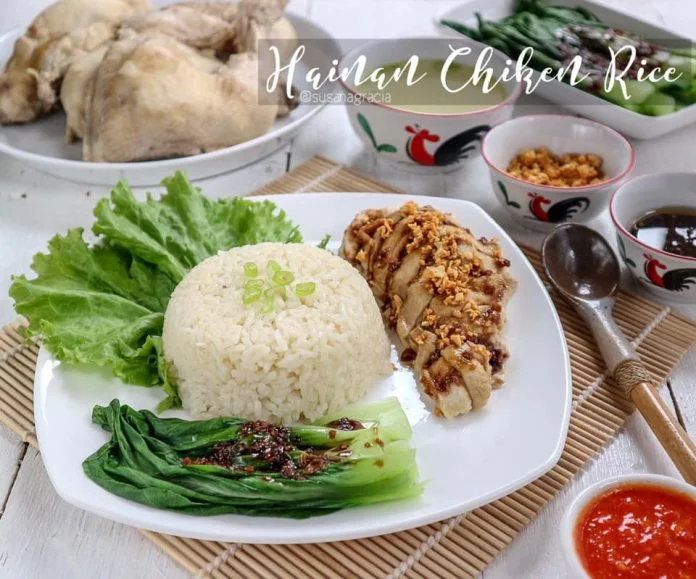 Hainan Chicken Rice by Susana Gracia Cathrine Hainan Chicken Rice by Susana Gracia Cathrine