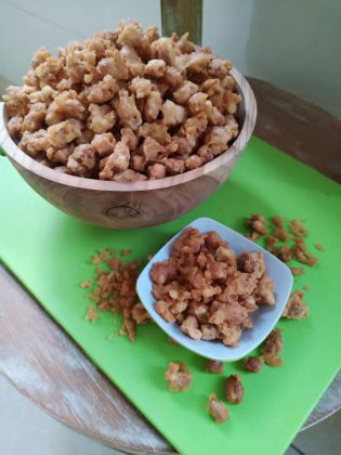 Kacang Disco Kribo by Anne Rose - camilan homemade, camilan lebaran, jajanan homemade, makanan hari raya, olahan kacang, sajian lebaran