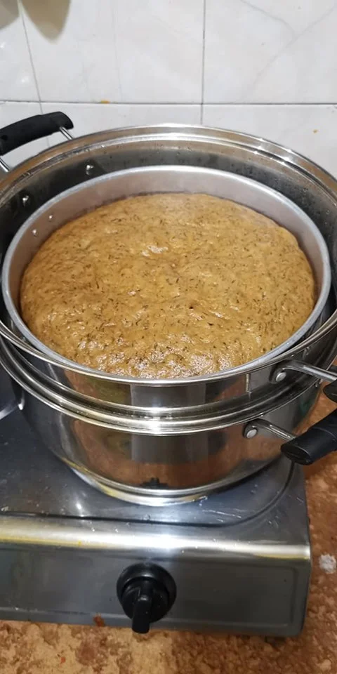 Kek Pisang Kukus Tanpa Mixer by Nursehan Sehan