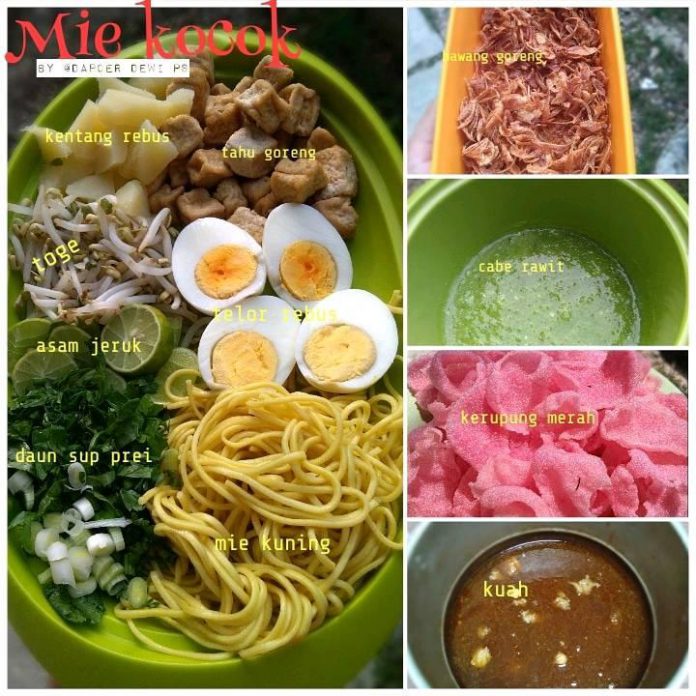 MIE KOCOK by Dewi Puspita Sary