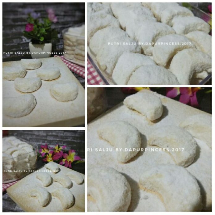 PUTRI SALJU 3 Bahan (Tanpa Telur, Tanpa Kacang Mete) By Dapur Pincess PUTRI SALJU 3 Bahan (Tanpa Telur, Tanpa Kacang Mete) By Dapur Pincess