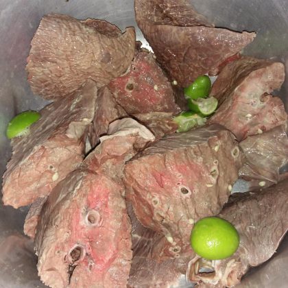 Paru Pedas by Rury Kusuma Dewi - olahan idul adha, olahan paru, olahan sapi, resep hari kurban