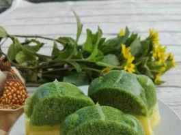 Puding Lumut Mentega by Dewi Pitalokasari