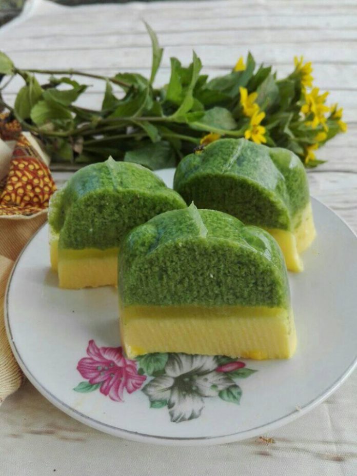 Puding Lumut Mentega by Dewi Pitalokasari