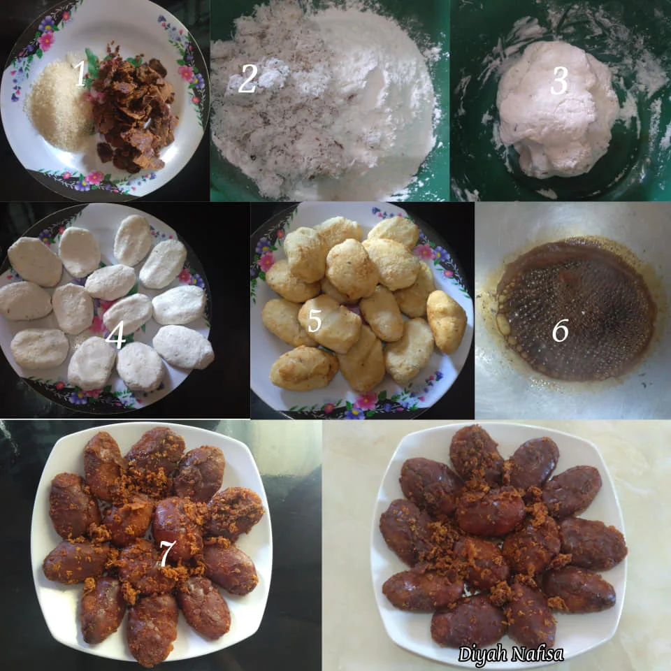 Getas Gula Merah (Gemblong) by Diyah Nafisa bahan
