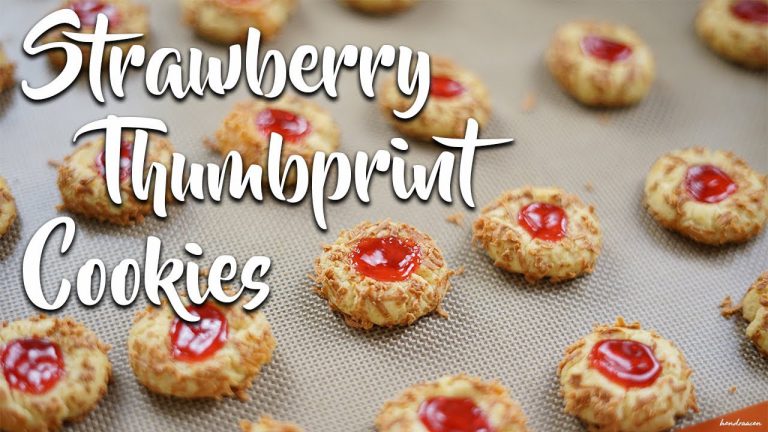 Resep dan Cara membuat Strawberry Thumbprint Cookies by Hendraacen