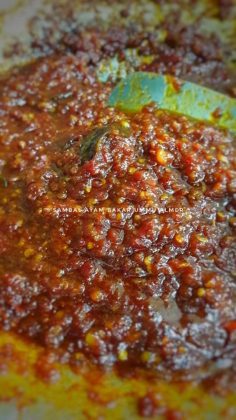sambel AYAM GORENG KREMES by Ummu Almer