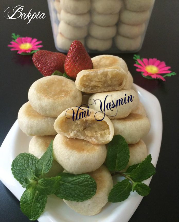 Bakpia tanpa telor tanpa margarin tanpa mixer by Umi Yasmin Bakpia tanpa telor tanpa margarin tanpa mixer by Umi Yasmin