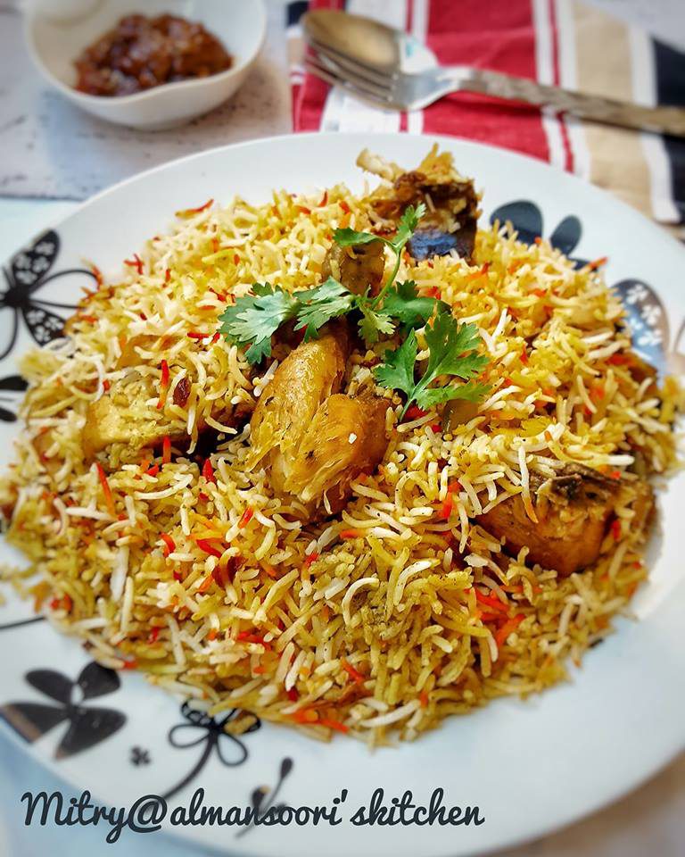CHICKEN BIRIYANI by Mitry Sumitri