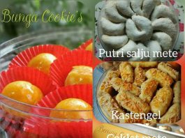 Adonan dasar kue kering untuk 4 jenis kue kering by Bunga Safari