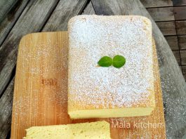 CONDENSED MILK COTTON CAKE by Mala Muhammad Anwar