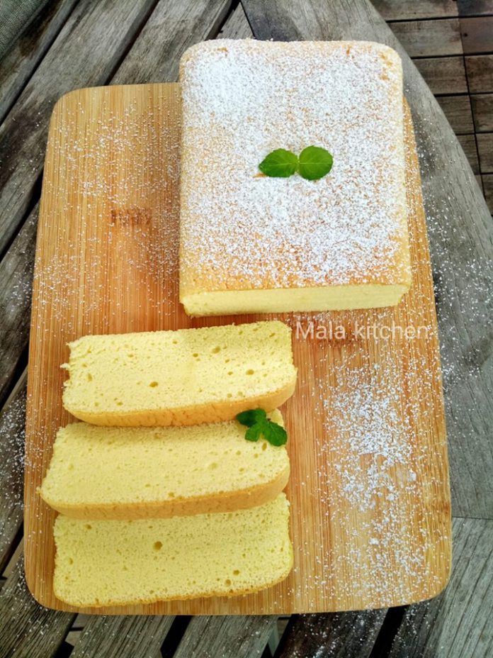 CONDENSED MILK COTTON CAKE by Mala Muhammad Anwar