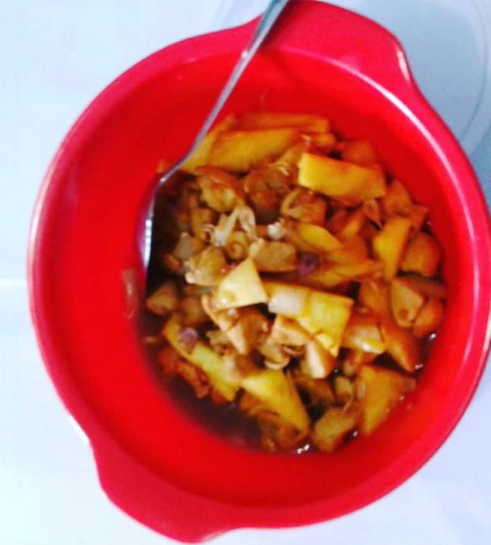 Ayam nanas saus kecap by Mak Enggar