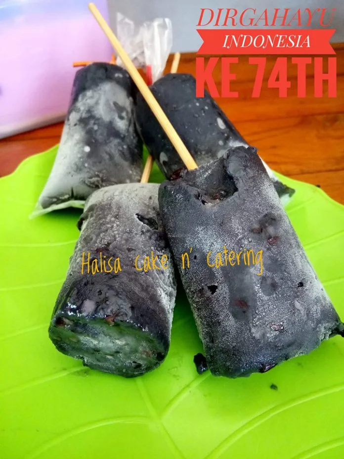 Es potong ketan hitam by Sita Ita