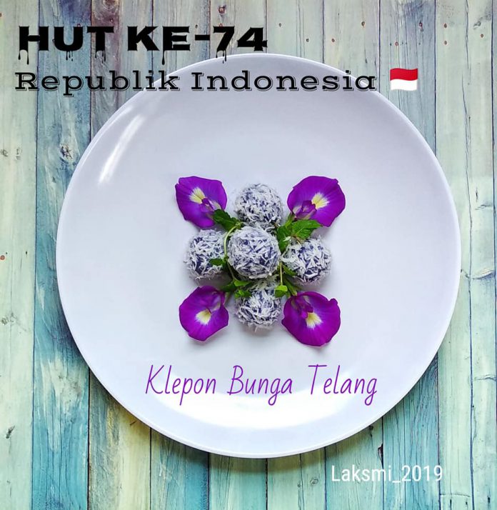 Klepon Bunga Telang by Laksmi Herawati Indra