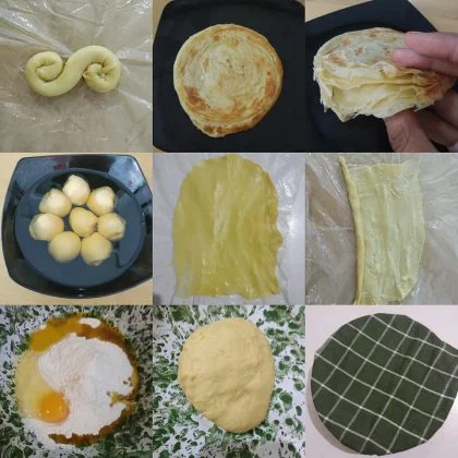 langkah membuat ROTI CANAI by Izzatun Nafsi