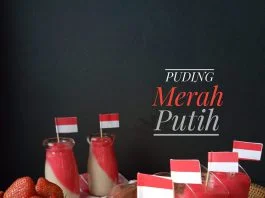 Resep puding merah putih by Yana Utami