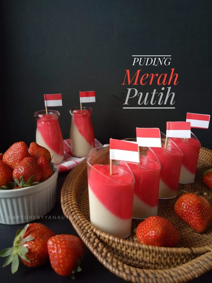 Resep puding merah putih by Yana Utami Resep puding merah putih by Yana Utami
