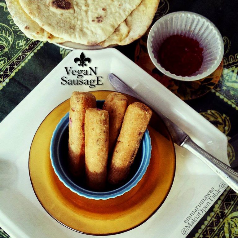 Vegan Sausage by Emma Rumawas
