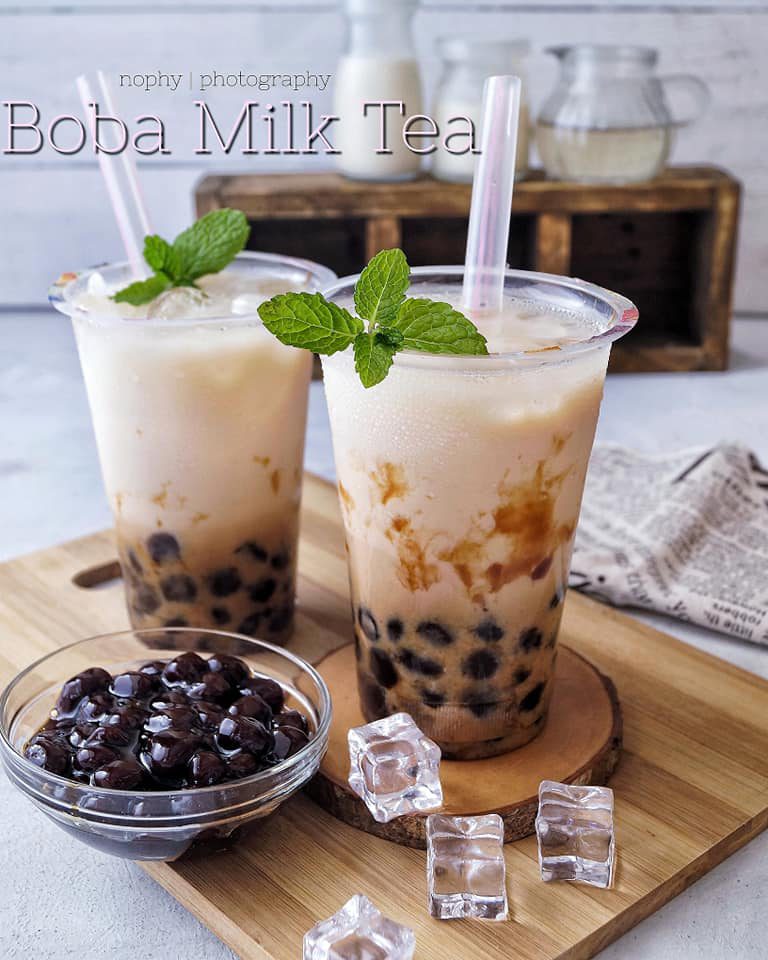 Boba Milk Tea by Nophy