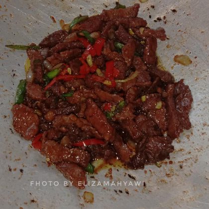 Daging Sapi Lada Hitam by Eliza Makkulau 1
