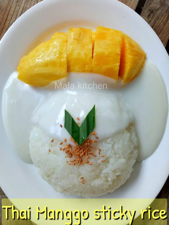 MANGGO STICKY RICE by Mala Muhammad Anwar