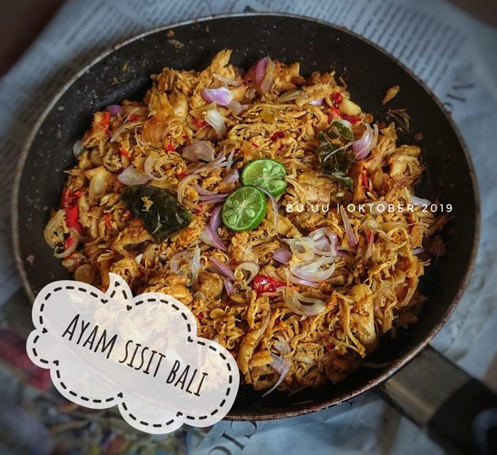 Ayam sisit bali ala bu'uu by Dian Pravitasari