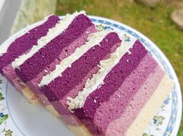 Bolu Lapis Taro Ombre by Santi Dwiyanti 2