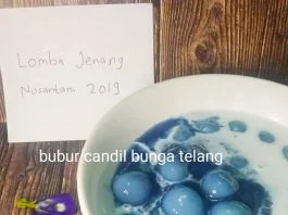 Bubur candil bunga telang by ‎Rina Sugiharti‎