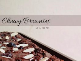 CHEWY BROWNIES by Sabrina Tambunan