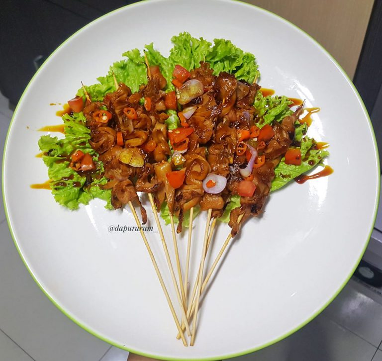 sate jamur tiram by Delina Sekar Arum