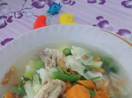 sayur SOP prasmanan by Yuni Fatmawati
