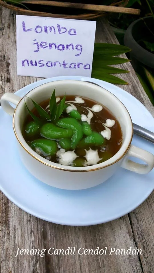 Jenang Candil Cendol Pandan by Ninik Kla Jenang Candil Cendol Pandan by Ninik Kla