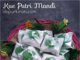 Kue Putri Mandi by Nanik Hidayati